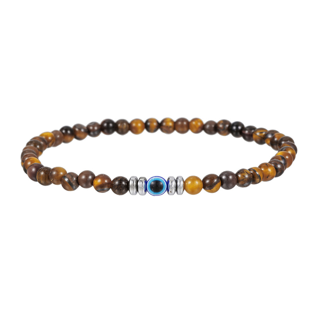 5-Tiger eye bracelet orange
