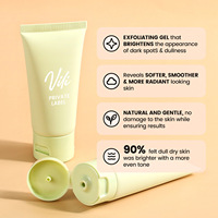 Gel exfoliant enzymatique sur mesure à la fleur de cerisier, formule de parfum personnalisée, qualité laboratoire, marque privée, vente en gros, soins professionnels de la peau