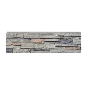 ZYZR PU Artificial Polyurethane Stone Wall Panel Interior 3D Polyurethane PU Faux Brick PU Stone Wall Panel