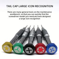 8063 Nouveau design – Mini tournevis magnétique de précision pour réparation de téléphones portables, kit de démontage