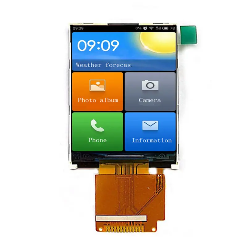 2.4 אינץ' IPS TFT LCD תצוגת מודול מסך tft קטן 240*320 ST7789 תצוגת lcd MCU/SPI 12 פינים