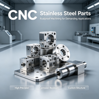 Pièces usinées CNC de précision sur mesure en gros pour usine, en acier inoxydable et cuivre, pour composants d'équipements d'usinage