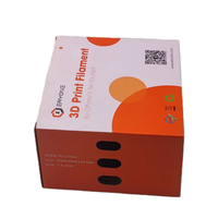 Kotak Karton Bergelombang Custom Print Double Tuck End untuk Gulungan Filamen Printer 3D