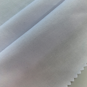Tissu <span class=keywords><strong>jersey</strong></span> <span class=keywords><strong>tubulaire</strong></span> simple en tricot TC respirant, teint uni, couleur personnalisée, 190 GSM, 85 % polyester, 15 % <span class=keywords><strong>coton</strong></span>, pour t-shirt, débardeur - Product Image 5