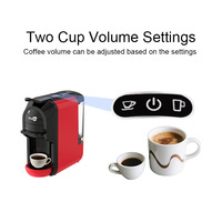 Machine à café à capsules électrique entièrement automatique Starlux, norme américaine 110V, pour la maison et le petit bureau, style italien