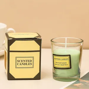 Wholesale Custom Luxury Private Label Aroma Aromatherapy Soy Wax Scented Candle With Packaging