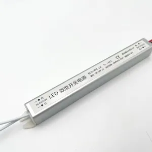 Ultra Thin LED Power Supply 12V 24V Non-Waterproof Waterproof LED Driver 12W Output Power AC Output Type Single 220V Input