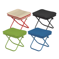 Chaise de jardin miniature portable créative ultralégère en acier au carbone et tissu Oxford, pliable, design de poche, transport, repas