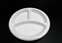 Machine de thermoformage automatique à haute productivité pour la fabrication de plaques alimentaires rondes multi-matériaux, à usage unique, écologiques, simples/3CP/4CP