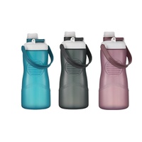 Bouteille d'eau de sport en plastique avec poignée 1000ml