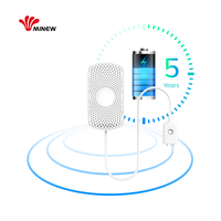 Capteur de détection de fuite d'eau souterraine en temps réel IIoT, capteur de fuite d'eau sans fil intérieur Bluetooth 5.0