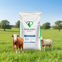 FARMJEWEL Urée à libération lente protégée par le rumen, qualité alimentaire, acides aminés (CAS 57-13-6) pour améliorer le rendement laitier et la prise de poids quotidienne, enrichie en fibres