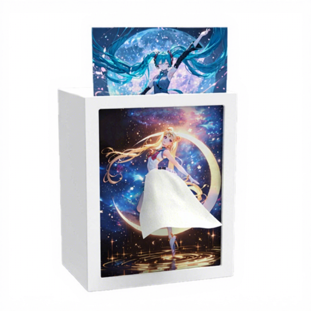 collection d'anime blanche