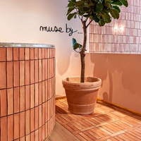 Mosaïque de carreaux en céramique rouge artisanale moderne pour la décoration murale intérieure et extérieure, cours, entrepôts, parcs