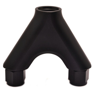 트윈 8AN 연료 펌프 브래킷 Y 블록 어댑터 8AN 여성 x 2 -10 orb x 1 AN6 AN8 AN10 - Product Image 3