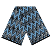 Katun Afrika dan Linen kain cetak pakaian kain etnik Afrika cap emas murni katun kain pakaian kain