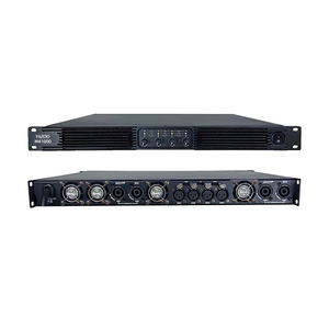 <span class=keywords><strong>Amplificador</strong></span> de Potencia Digital Profesional Personalizado Clase D 1U de 4 Canales y 1000W*4 de Alta Potencia para Exteriores 8 Ohmios para Actuaciones Bares y Fiestas - Product Image 4