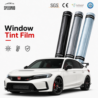 Film de protection pour pare-brise SPEEDMOD, film solaire pour vitres de voiture, film teinté anti-UV, protection contre la chaleur, 15% VLT, teinte foncée, fabrication OEM