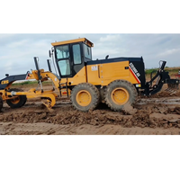Niveleuse robuste de 190 CV pour travaux de précision STG190C-8S, niveleuse à lame, niveleuse de routes de précision pour le nivellement de grandes surfaces ouvertes