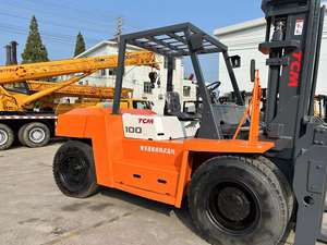 Montacargas Usado TCM FD100 EPA CE de 10 Toneladas con Elevación de 3m, Desplazador Lateral, Mástil Tríplex, Diésel, 6 Meses de Garantía - Product Image 2