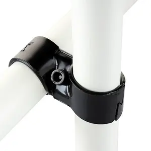 HJ-6 black pipe metal joint for pipe light weight shelving