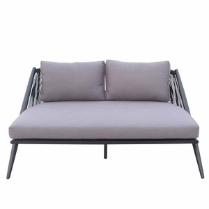 Manufacturers Modern Outdoor Four Pieces Rope Weaving Chair Leisure Furniture Rattan Balcony Garden Courtyard <b>Table</b> And Chair - Product Image 3