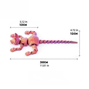 Vashine Figurine d'action souple 3D en plastique cristallin PLA, modèle de pieuvre, thème animal, échelle 1/12 - Product Image 5