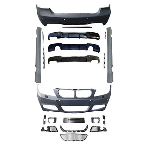Kit de pare-chocs avant et arrière pour voiture E90, style MT, kit <span class=keywords><strong>carrosserie</strong></span> complet pour BMW Série 3 2005-2011 - Product Image 1