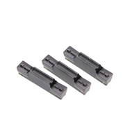 Insertos de ranurado de carburo de tungsteno de alto rendimiento con recubrimiento PVD ACME TDT/TDC/TDJ/TDXU2/3/4, herramienta de corte de torno CNC de doble cabeza