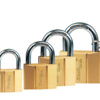 Cadenas de sécurité massif Rarlux 25-70mm en laiton, haute sécurité, à clé maîtresse