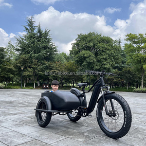 จักรยานไฟฟ้าสามล้อรุ่นใหม่ล่าสุด ยางใหญ่ พร้อมรถพ่วงข้าง รุ่น Sidecar-01 จักรยานสามล้อพร้อมรถพ่วงข้าง รุ่น Sidecar-01 - Product Image 2