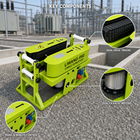 Convoyeur à bande électrique pour le dépose de câbles dans les métros et les tunnels, destiné aux équipes d'entreprises de travaux publics et aux entrepreneurs en câblage pour les projets électriques