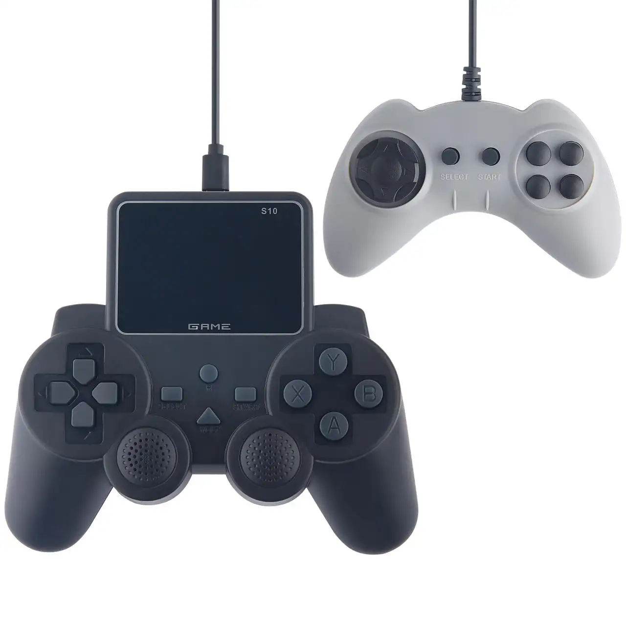 Video elde kullanılır oyun konsolu PS3 Consola kutusu Retro oyun kontrolörü 520 oyunları 2.4G kablosuz Gamepad S10 oyun oyuncu