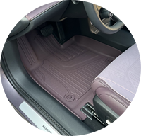 Tapis de sol intérieur de voiture 3D TPE de luxe OEM/ODM, facile à nettoyer, épaisseur 3,5 mm, toutes saisons, pour BYD Sealion7 RHD (conduite à droite)