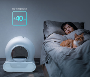 Bassin électrique entièrement automatique Bac <span class=keywords><strong>à</strong></span> litière intelligent pour chat Contrôle APP <span class=keywords><strong>Bacs</strong></span> <span class=keywords><strong>à</strong></span> litière autonettoyants Toilette pour chat Bac <span class=keywords><strong>à</strong></span> <span class=keywords><strong>sable</strong></span> Accessoires pour animaux de compagnie - Product Image 4