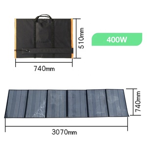 ชุดโซลาร์เซลล์พับได้แบบพกพา 400W สำหรับการเดินป่าและการเดินทาง ขายส่ง - Product Image 1