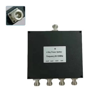 Divisor/Combinador de Potencia RF Coaxial FM de 4 Vías, N Hembra, 88-108MHz, para Transmisor FM - Product Image 2