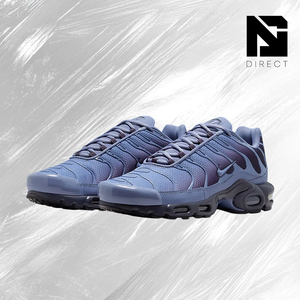 Air Max Plus 'World Indigo' Mesh Lace Up Running Shoes Solid Color Round Toe Cushioned All Seasons Men's Nike Sneaker - Product Image 2