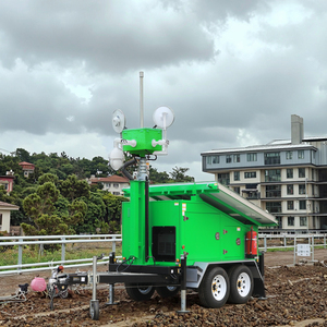 Servicio de Garantía Remota, Remolque Móvil con CCTV Solar, Batería de Larga Duración, Construcción de Acero, Compatible con Smartphones Universales - Product Image 3