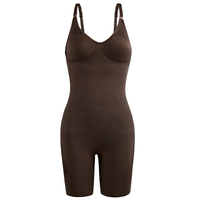 Vente en gros Body complet sans couture moulant haute compression XL ceinture amincissante ventre Corset lingerie avec jarretelles grande taille