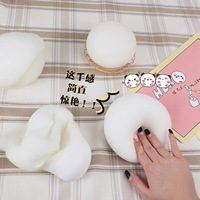 Jouet anti-stress Baozi réaliste, best-seller viral, en caoutchouc souple et moulable, à rebond lent, unisexe