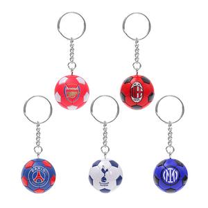 Llavero de bola de PVC personalizado de alta calidad, accesorios deportivos simples tejidos para eventos corporativos, regalo promocional colorido de moda - Product Image 2