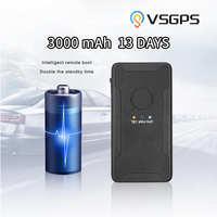VSGPS Traceur GPS sans fil portable pour véhicule, étanche IP65, longue autonomie, localisateur intelligent magnétique pour voiture
