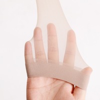 Femme printemps et été chaussettes en verre Transparent bas femmes naturel Invisible mince court Nylon Cristal pied chaussettes en soie