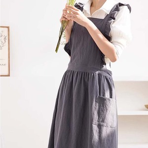 Alla moda nuovo negozio di fiori francesi nail salon special anti abiti da lavoro sporco <span class=keywords><strong>grembiule</strong></span> da donna - Product Image 5