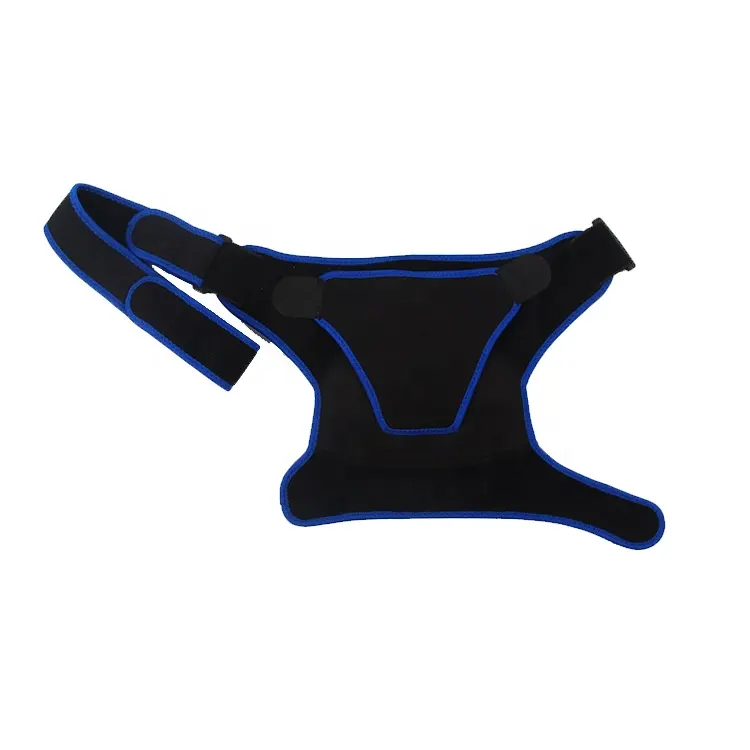 Breathable Adjustable Shoulder Support Brace Unisex Sport Compression Brace Strap Wrap Belt for Rotator Cuff Injury relief