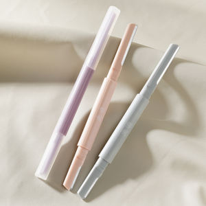 Новый тренд 2 в 1 острый, но Гладкий триммер для бровей бритва с двойным лезвием для ухода за бровями - Product Image 1