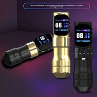 Machine à tatouer sans fil Kissure, stylo à tatouer avec 7 longueurs de course réglables de 2,3 à 4,5 mm, batterie 2000 mAh, maquillage corporel pour les tatoueurs