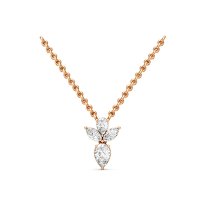 Trendy Lock Pendant Diamond <b>Necklace</b> | Gold Tone Women Jewelry | Stylish Fashion Accessory 2026 - Product Image 6