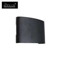 DGLUX Cob en aluminium haute luminosité étanche Ip65 Villa jardin Installation murale extérieure 4w Led applique murale